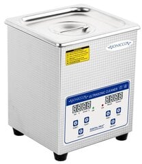 Sonicco Ultra-010S-C ultragarsinė valymo vonelė, 2 l kaina ir informacija | Valymo reikmenys ir priedai | pigu.lt