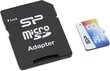 Silicon Power microSDHC UHS-I 8GB + adapteris цена и информация | Atminties kortelės telefonams | pigu.lt