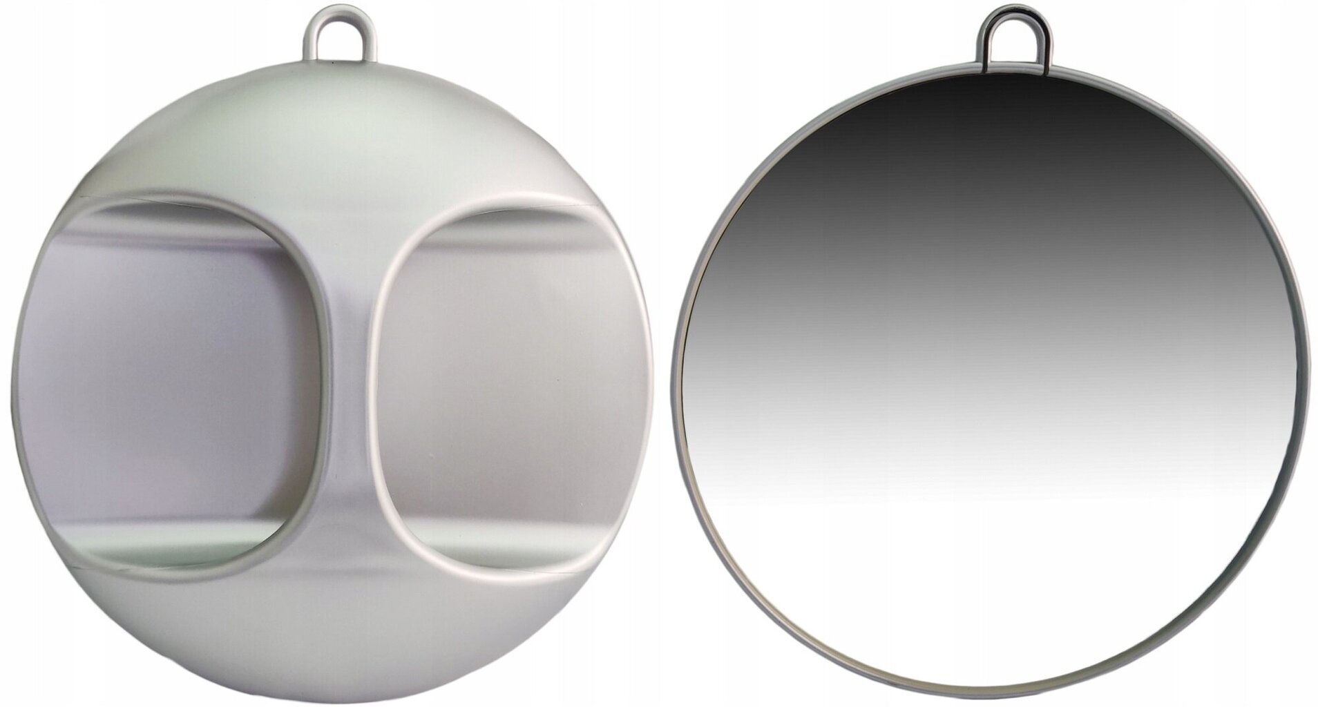 Apvalus veidrodis Smitas Chu P-5-S, pilka, 1 vnt. kaina ir informacija | Kosmetinės, veidrodėliai | pigu.lt