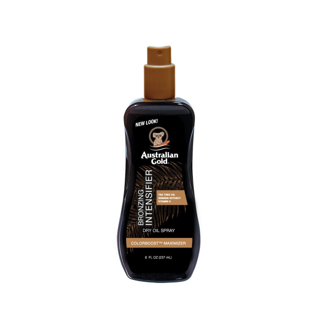 Savaiminio įdegio aliejus Australian Gold Bronzing Intensifier Dry Oil Spray, 247 ml kaina ir informacija | Savaiminio įdegio kremai | pigu.lt