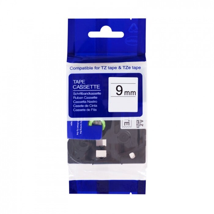 Etikečių juostelė kasetėje Printline Brother, TZE-S521, 9 mm kaina ir informacija | Kanceliarinės prekės | pigu.lt
