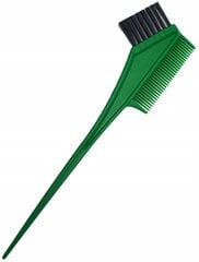 Plaukų šukos - šepetėlis Calissimo, plaukų dažymui, žalia, 1 vnt. цена и информация | Расчески, щетки для волос, ножницы | pigu.lt