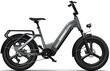 Elektrinis dviratis Himiway Big Dog 20", juodas kaina ir informacija | Elektriniai dviračiai | pigu.lt