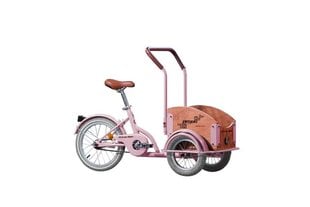 Vaikiškas dviratis Cargo 16", rožinis цена и информация | Велосипеды | pigu.lt