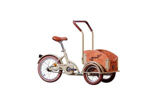 Vaikiškas dviratis Cargo 16", rudas kaina ir informacija | Dviračiai | pigu.lt