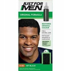 Шампунь для окрашивания волос Just For Men Autostop Hair Colour для мужчин H60 Natural Jet Black 35 г цена и информация | Масла, гели для душа | pigu.lt