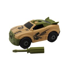 Žaislinė mašina-konstruktorius džipas цена и информация | Игрушки для мальчиков | pigu.lt