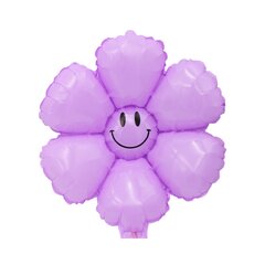 Folinis balionas, gėlytė, violetinis, 43 cm. цена и информация | Шарики | pigu.lt