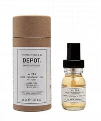 Depot No. 204 Hair Treatment Oil aliejus visų tipų plaukams 30 ml kaina ir informacija | Priemonės plaukų stiprinimui | pigu.lt