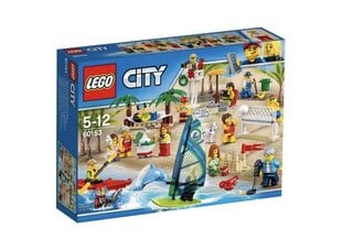 60153 LEGO® City People Pack Fun at the Beach люди на пляже цена и информация | Конструкторы и кубики | pigu.lt