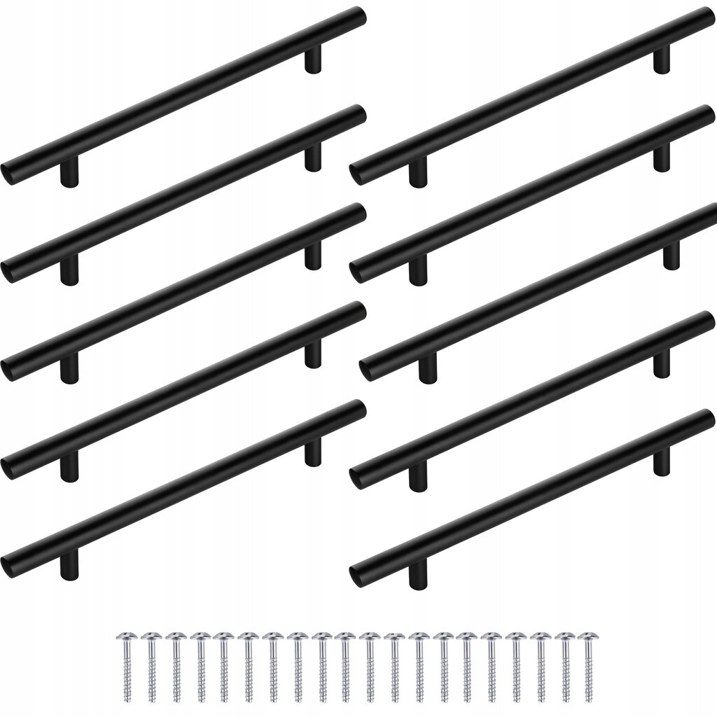 Baldų rankenų, 10 vnt. цена и информация | Baldų rankenėlės | pigu.lt