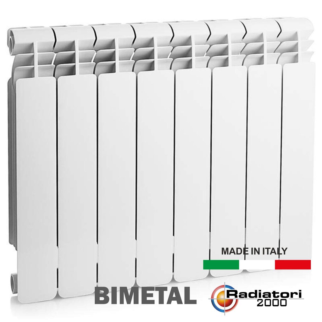 Bimetalinis radiatorius Shark 500/14 Italy kaina ir informacija | Radiatoriai, konvektoriai | pigu.lt