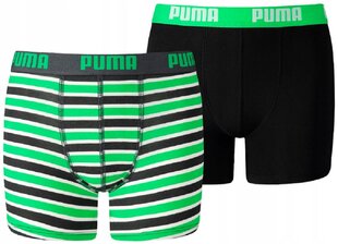 Puma Hижнее Белье Boys Boxer Black Green 935452 03 935452 03/152 цена и информация | Нижнее белье для мальчиков | pigu.lt