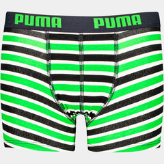 Puma Hижнее Белье Boys Boxer Black Green 935452 03 935452 03/152 цена и информация | Нижнее белье для мальчиков | pigu.lt
