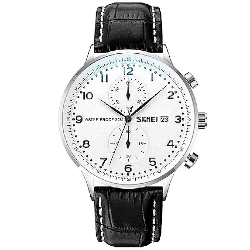Laikrodis vyrams Skmei 9301SISIBK цена и информация | Vyriški laikrodžiai | pigu.lt