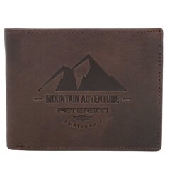 Кошелек для мужчин Peterson PTN N992-BE-MOUNTAIN PTNN992BEMOUNTAIN502463412857895813 цена и информация | Мужские кошельки | pigu.lt