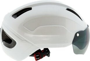 Шлем для электросамокатов Skateflash, белый цвет цена и информация | Шлемы | pigu.lt