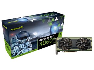 Manli GeForce RTX 4060 Ti M2565+N719 (M-NRTX4060TI/6RMHPPP-M2565) kaina ir informacija | Vaizdo plokštės (GPU) | pigu.lt