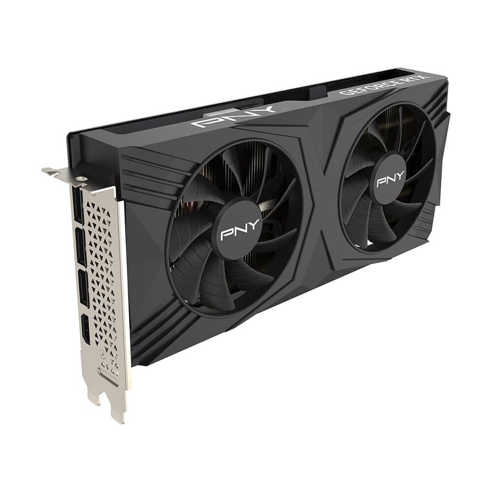 PNY GeForce RTX 4070 Super OC DF Verto (VCG4070S12DFXPB1-O) kaina ir informacija | Vaizdo plokštės (GPU) | pigu.lt