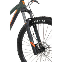 Kalnų dviratis Rock Machine 29", žalias kaina ir informacija | Dviračiai | pigu.lt