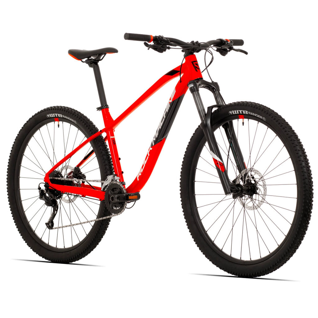 Kalnų dviratis Rock Machine 29", raudonas kaina ir informacija | Dviračiai | pigu.lt