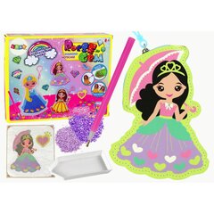 Karoliukų rinkinys pakabuko kūrimui LeanToys Princess Keychain Pocket kaina ir informacija | Žaislai mergaitėms | pigu.lt