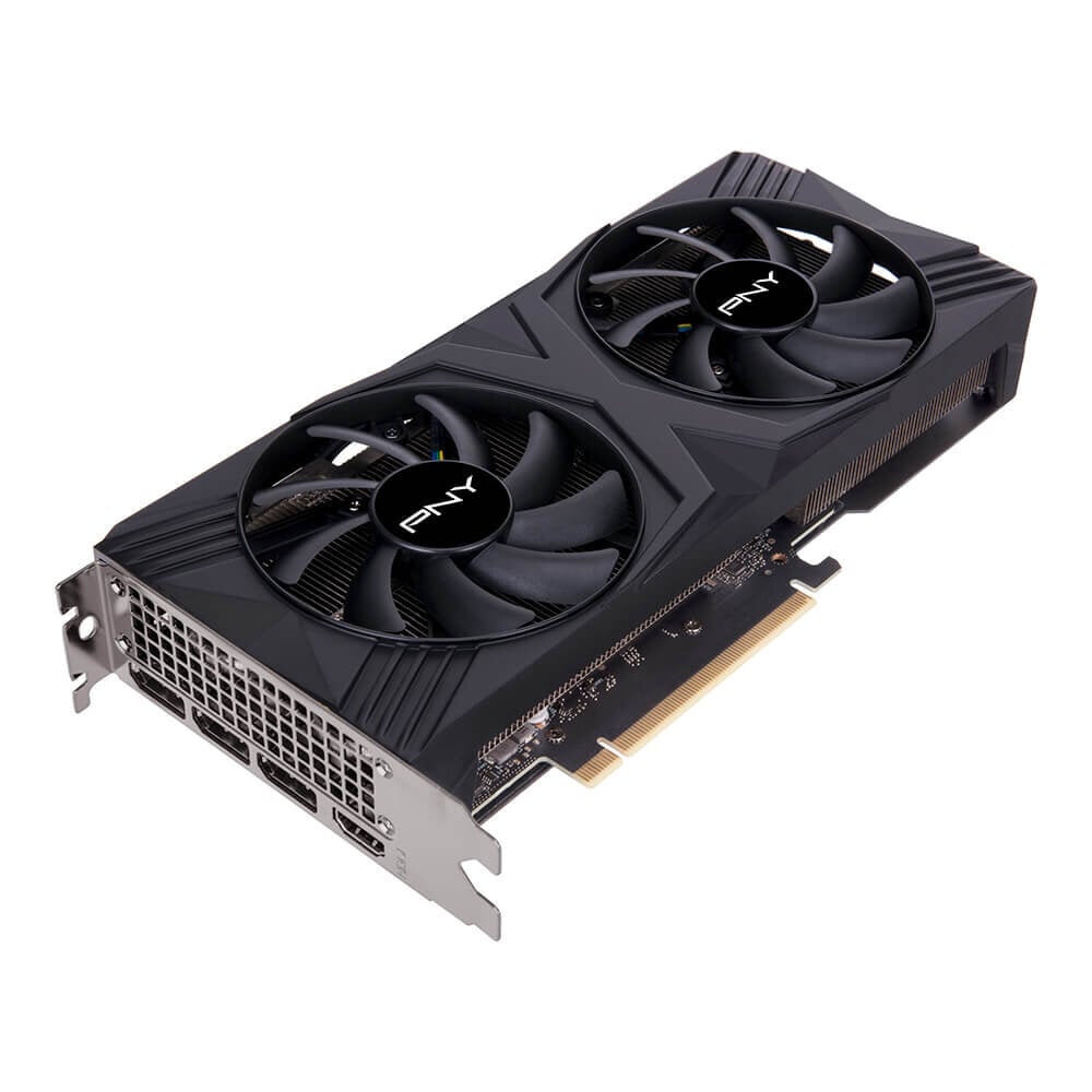 PNY GeForce RTX 4070 Super OC DF Verto (VCG4070S12DFXPB1-O) kaina ir informacija | Vaizdo plokštės (GPU) | pigu.lt