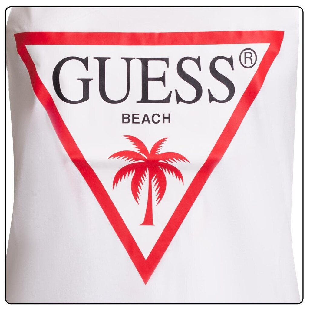 Guess suknelė moterims 85196, balta kaina ir informacija | Suknelės | pigu.lt