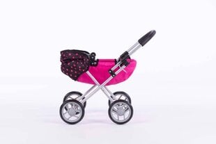 Lėlių vežimėlis Susie, rožinis kaina ir informacija | Žaislai mergaitėms | pigu.lt