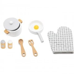 кухонный набор viga с кухонными перчатками цена и информация | Игрушки для девочек | pigu.lt