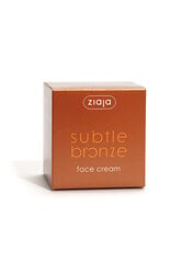 Крем для лица для самозагара Ziaja Subtle Bronze, 50 мл цена и информация | Кремы для автозагара | pigu.lt