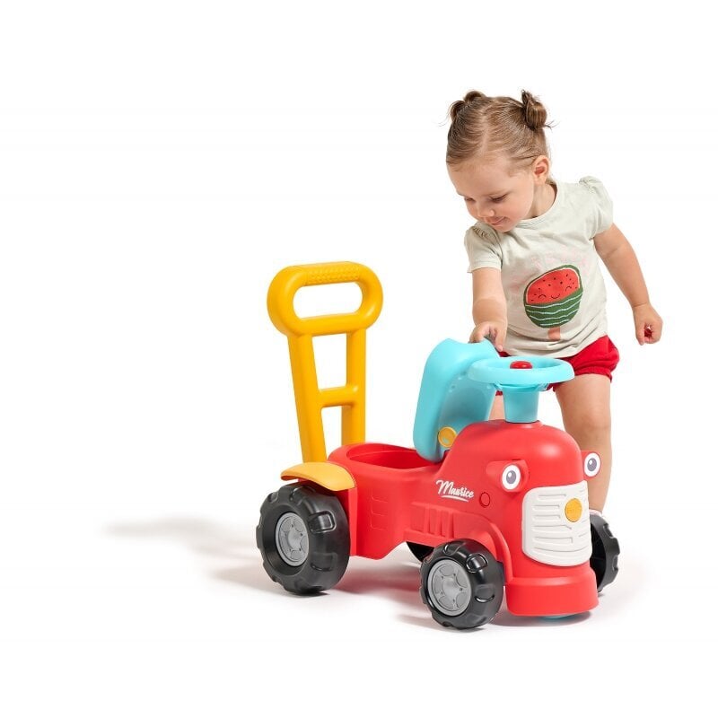 Stumdukas Falk Traktorius, raudonas kaina ir informacija | Žaislai kūdikiams | pigu.lt