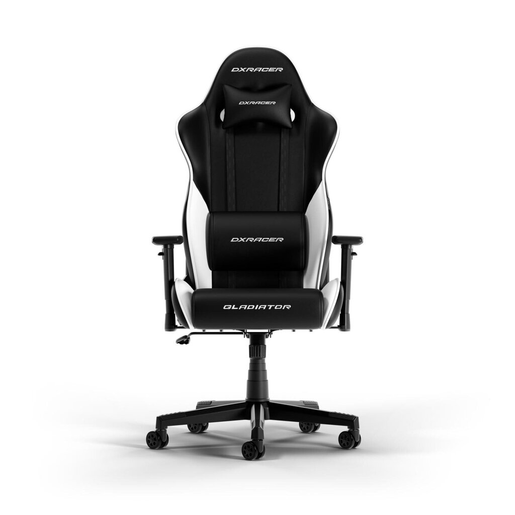 Žaidimų kėdė DXracer Gladiator Series L N23, juoda/balta kaina ir informacija | Biuro kėdės | pigu.lt