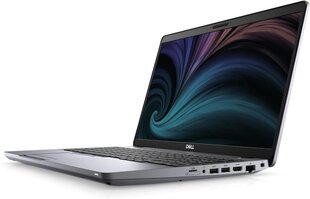 Dell Latitude 5511 15.6", Intel Core i7-10850H, 16GB, 512GB SSD, WIN 10, Pilkas kaina ir informacija | Nešiojami kompiuteriai | pigu.lt