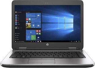 HP ProBook 640 G2 14", Intel Core i5-6200U, 8GB, 256GB SSD, WIN 10 Pro, чёрный цена и информация | Ноутбуки | pigu.lt