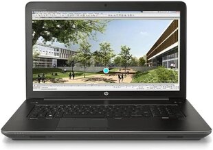 HP ZBook 15 G3 15.6", Intel Core i7-6700HQ, 16GB, 256GB SSD, WIN 10 Pro, Juodas цена и информация | Ноутбуки | pigu.lt