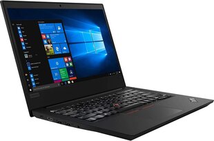 Lenovo ThinkPad E485 14", AMD Ryzen 5 2500U, 8GB, 256GB SSD, Win 10 Home installed, Juodas kaina ir informacija | Nešiojami kompiuteriai | pigu.lt