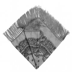 Женский платок с цветами и бахромой 19336-2 AOP-19336/2-05 цена и информация | Шарф женский | pigu.lt