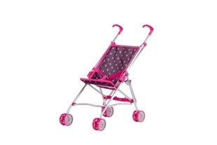 Lėlių vežimėlis Lily, rožinis kaina ir informacija | Žaislai mergaitėms | pigu.lt