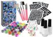 Tatuiruočių rinkinys vaikams Glitter Tattoo Kit, 187 vnt. kaina ir informacija | Žaislai mergaitėms | pigu.lt