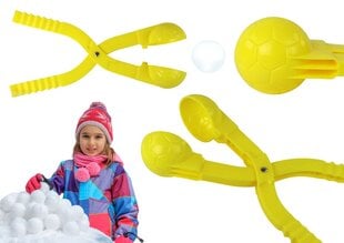 Sniego gniūžčių aparatas, 35x7x7 cm, geltonas kaina ir informacija | Lauko žaidimai | pigu.lt