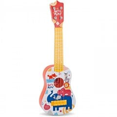 детская классическая гитара woopie, красная 57 см цена и информация | Развивающие игрушки | pigu.lt