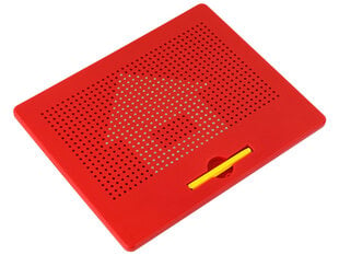 Магнитная доска Mini MagPad с шариками, красная цена и информация | Развивающие игрушки | pigu.lt