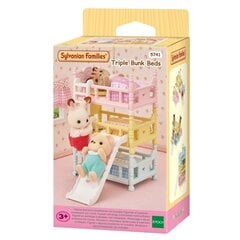 Figūrėlių rinkinys Sylvanian Families Trigule lova kaina ir informacija | Žaislai mergaitėms | pigu.lt