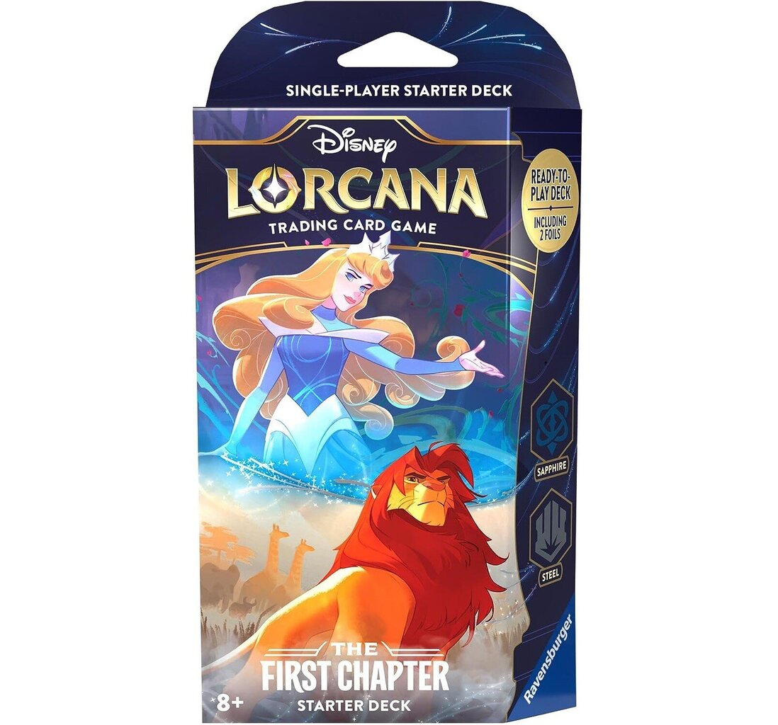 Kortų žaidimas Lorcana Disney, EN kaina ir informacija | Stalo žaidimai, galvosūkiai | pigu.lt