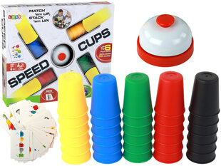 Edukacinis žaidimas Lean Toys Speed Cups kaina ir informacija | Stalo žaidimai, galvosūkiai | pigu.lt