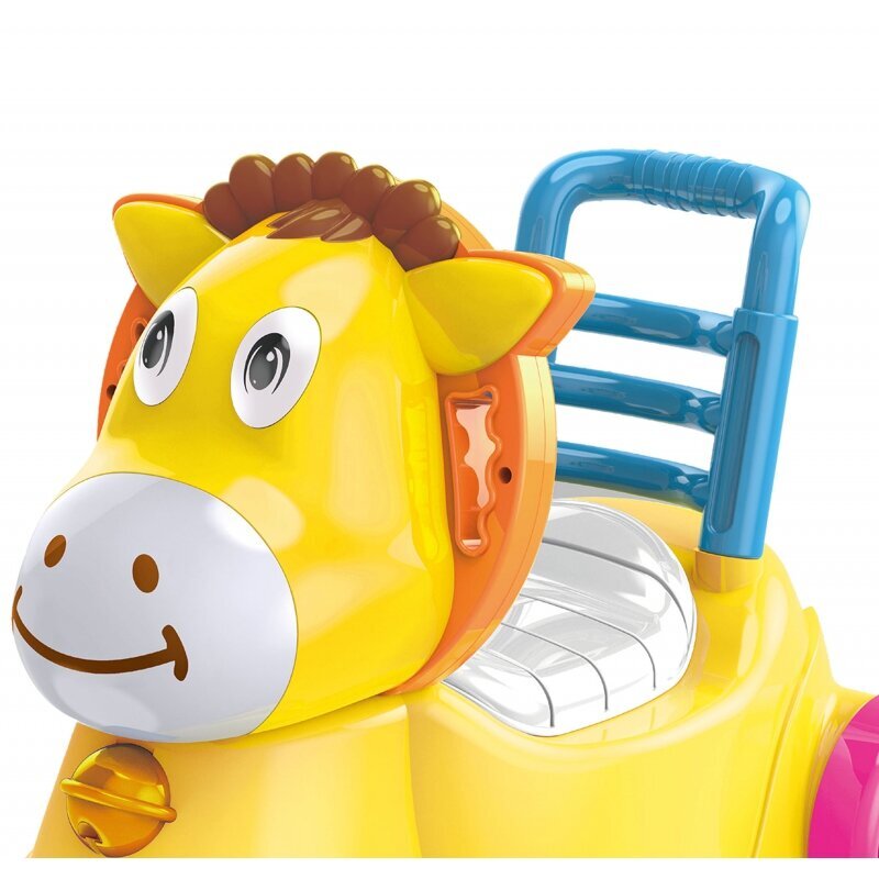 Paspiriama mašinėlė Woopie, geltona kaina ir informacija | Žaislai kūdikiams | pigu.lt