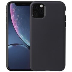 Kieto silikono (TPU) dėklas - juodas (iPhone 11 Pro) kaina ir informacija | Telefono dėklai | pigu.lt