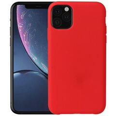 Твердый силиконовый чехол (TPU) – красный (iPhone 11 Pro Max) цена и информация | Чехлы для телефонов | pigu.lt