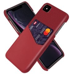 Кожаный чехол „KSQ“ Shell – красный (Galaxy A80) цена и информация | Чехлы для телефонов | pigu.lt